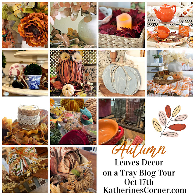 Autumn Tray Tour. Share NOW. #trays #fall #autumn #fallcookbook #eclecticredbarn