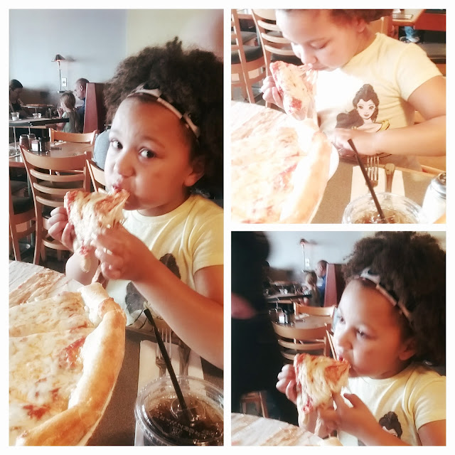 Pizza in the summer