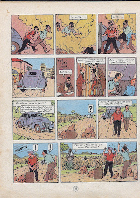 the true Goldstein meets the Irgun leader, while Tintin is freed by Irgun agents, who are stopped by Arabs