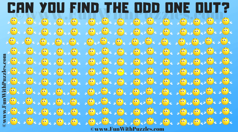 Emoji Odd One Out Picture Puzzles: Fun Activity for Kids and Adults-1