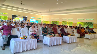Wakili Danramil Babinsa Hadiri Kegiatan Kelulusan Di SMKN Bali Mandara 