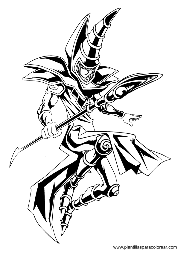 Yu-Gi-Oh Coloring Pages 6