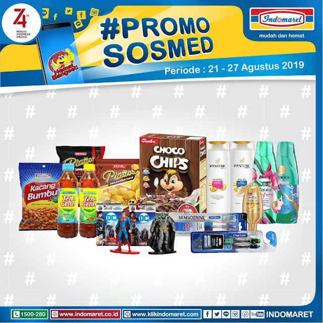 #Indomaret - #Promo Katalog SOSMED Periode 21 - 27 Agustus 2019