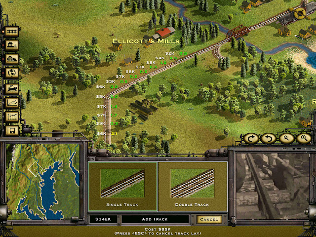 First Tracks screenshot | Railroad Tycoon 2