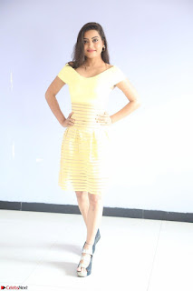 Shipra gaur in V Neck short Yellow Dress ~  078.JPG