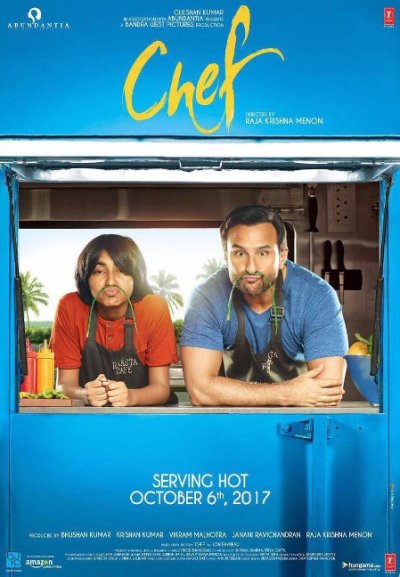 full cast and crew of Bollywood movie Chef 2017 wiki, Saif Ali Khan, Sobhita Dhulipala Chef story, release date, Chef Actress name poster, trailer, Video, News, Photos, Wallapper