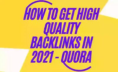 How To Get High Quality Backlinks In 2021 - Quora