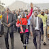 Hero's Welcome For Man Who Trekked To Abuja Over Buhari's Victory