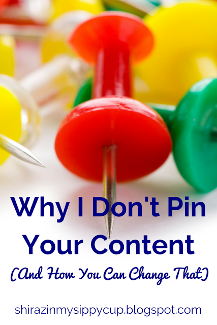 Why I Don't Pin Your Content And How You Can Change That