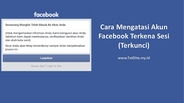 Cara Mengatasi Facebook Terkena Sesi (Terkunci)