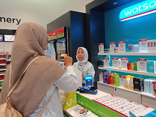 watsons member card, kemana pun kamu pergi jadi member pasti untung, travelling ke Bangkok