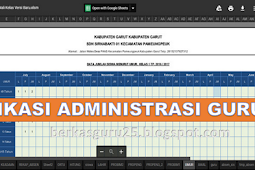 Aplikasi Administrasi Guru Kurikulum 2013 (K13) Format Excel.Xlsx