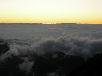 主峰的日出