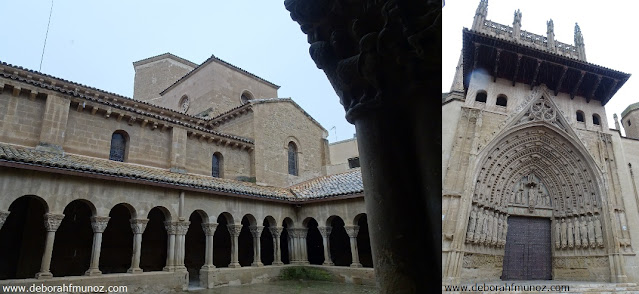 Huesca - claustro de Iglesia de San Pedro y Catedral