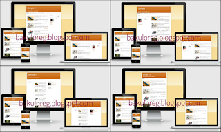 Template Blog Simple Responsive