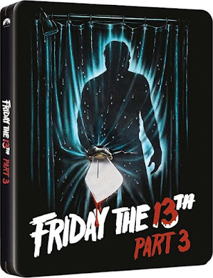 Friday The 13th Part 3 1982 Bluray Steelbook 40th Anniversary