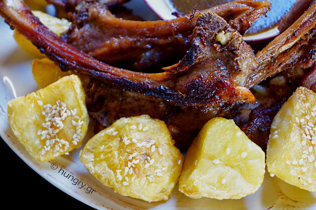 Lamb Chops & Sesame Potatoes