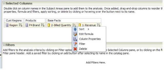 Changing Column Properties in OBIEE 12c