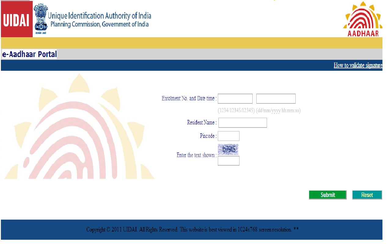 My Aadhaar Card A Complete Guide To Aadhaar And Aadhaar Enrollment ...