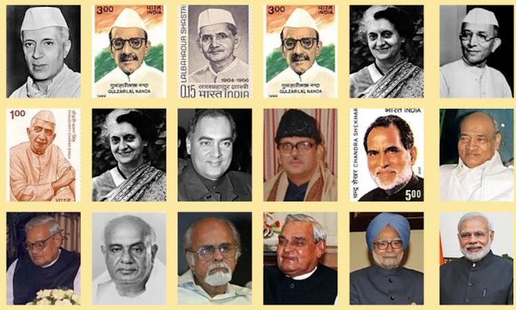 भारत के अब तक के प्रधानमंत्रियों की सूची | List of all Prime Ministers of India (1947 - 2021)