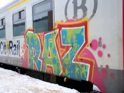 RAZ graffiti