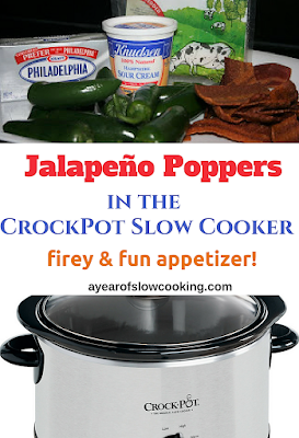 This is a great way to make jalapeño poppers at home! It's a fun appetizer and packs a nice hot firey punch! Use cream cheese, sour cream, and BACON! :-)