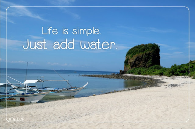 Life is simple. Just add water. Sepoc Island