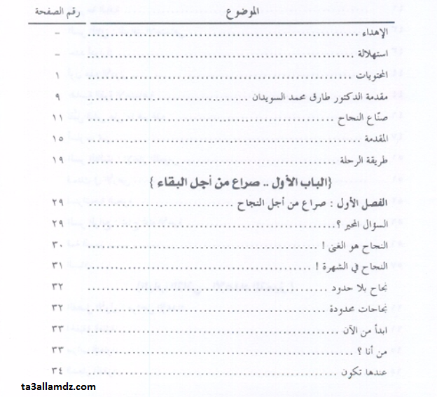 كتاب "صناعة النجاح" للدتور طارق السويدان