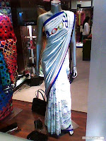 (G)oogle Themed Saree