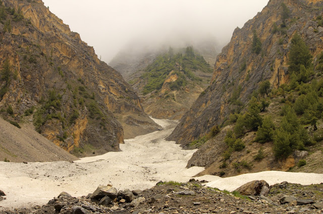 Thajiwas Glaciers in Sonmarg, Kashmir