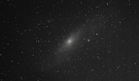 andromeda m31 with canon T5i on EQ-1 mount