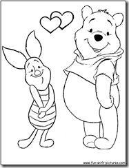 Dibujos para colorear de Winnie The Pooh