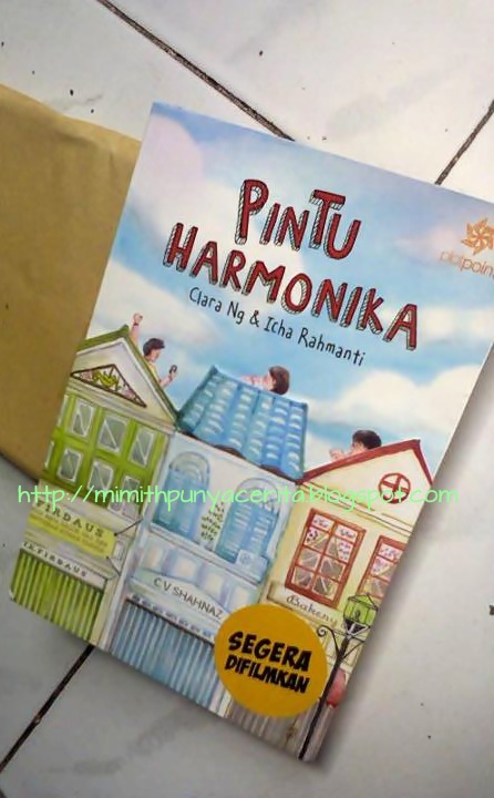 Review Novel PINTU  HARMONIKA  Mimith Punya Cerita