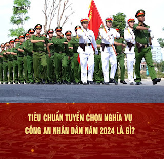 Tiêu chuẩn tuyển chọn nghĩa vụ Công an nhân dân năm 2024 là gì?