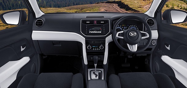 dashboard interior daihatsu all new terios 2019