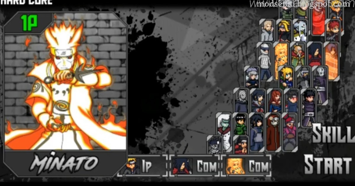 Naruto Senki MOD Full Character War of Shinobi Apk Android ...