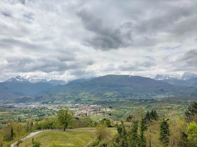 Panorama Garfagnana apuane