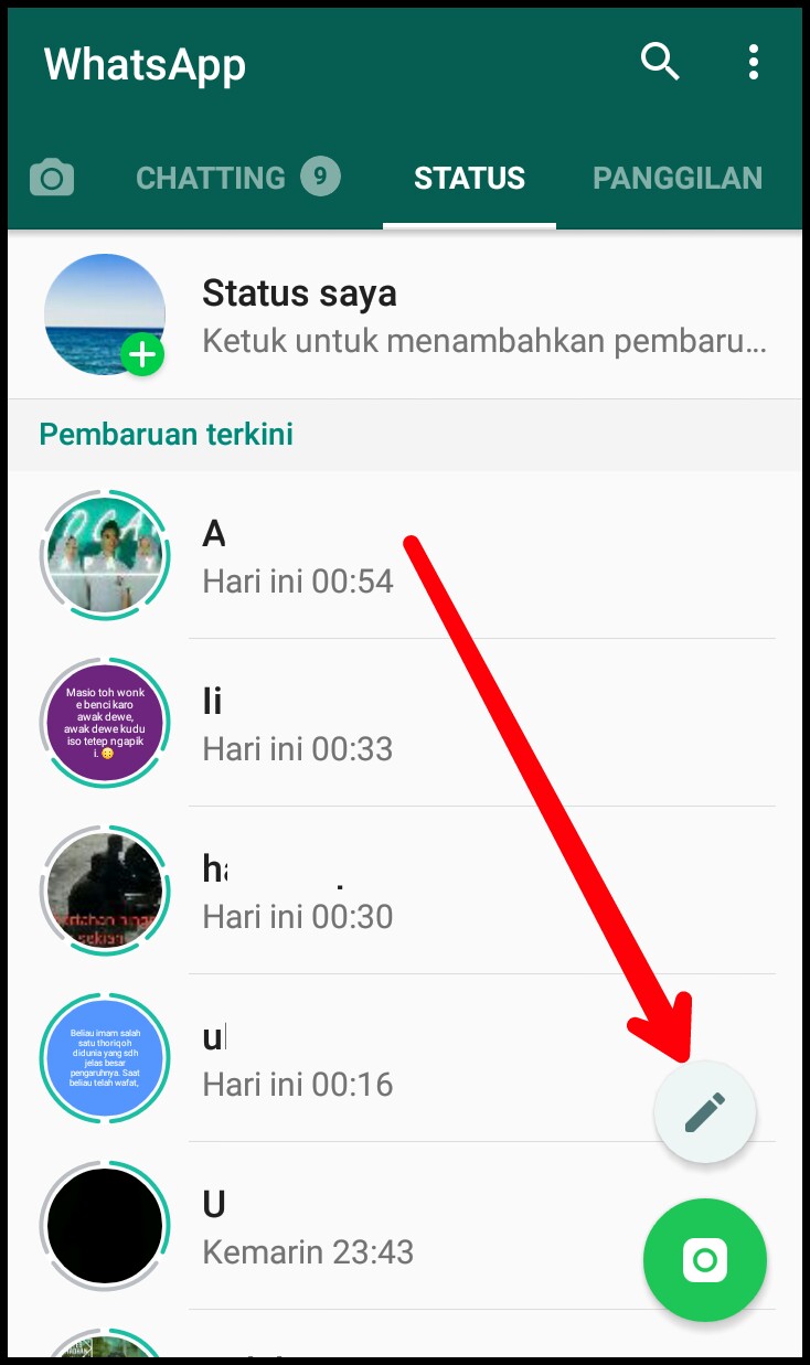 Trik Blank Status Whatsapp Terbaru Dengan Serta Tanpa Aplikasi