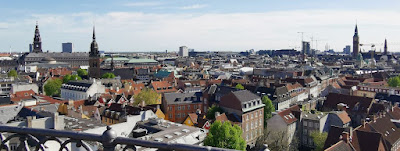 Copenhague, vistas desde la Rundetaarn o la Torre Redonda.