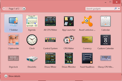 Windows 8 Gadget Pack