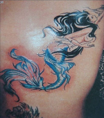 mermaid tattoo Design