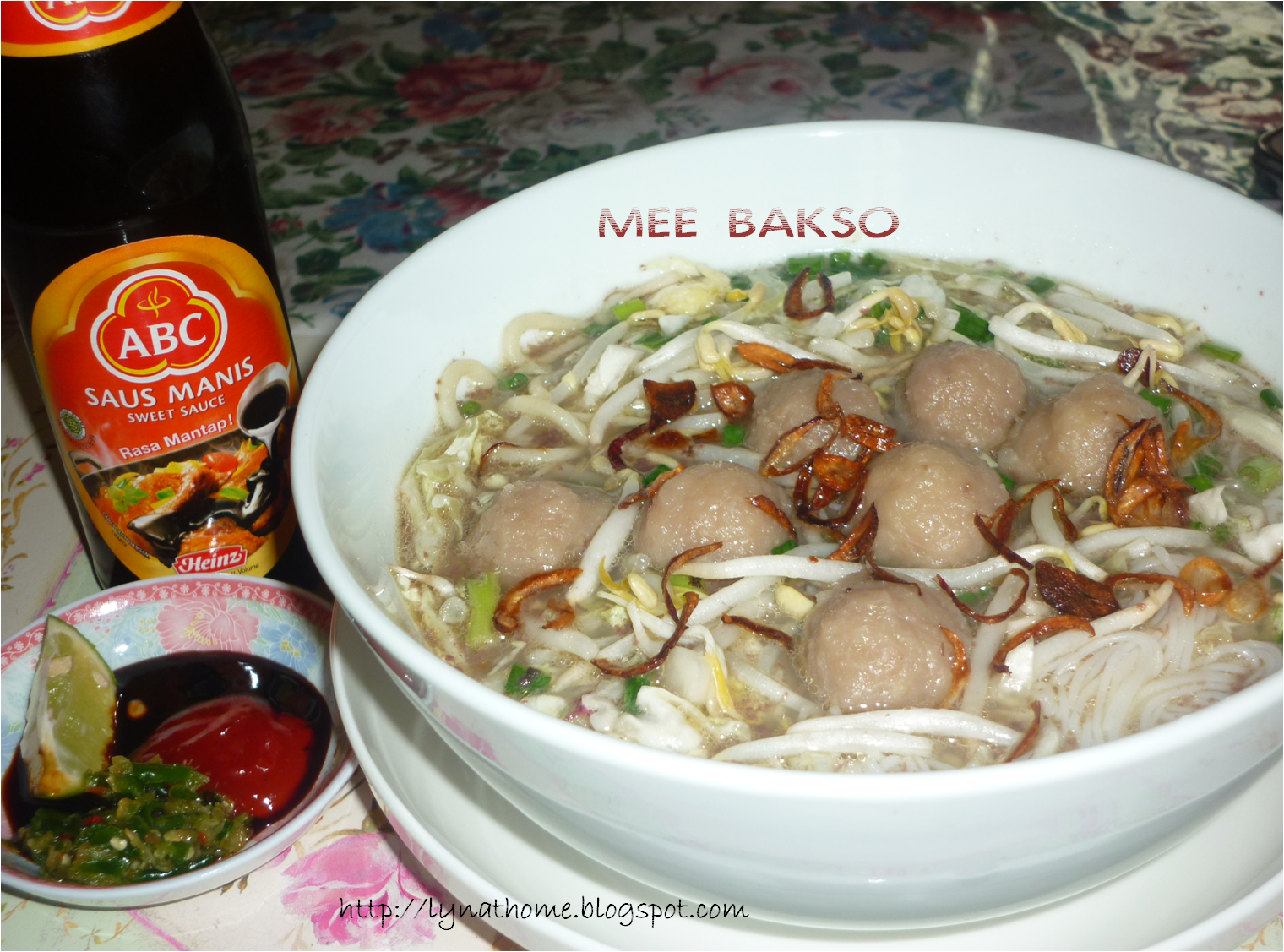 lyn at homebakery Bakso  Indonesian meat ball soup