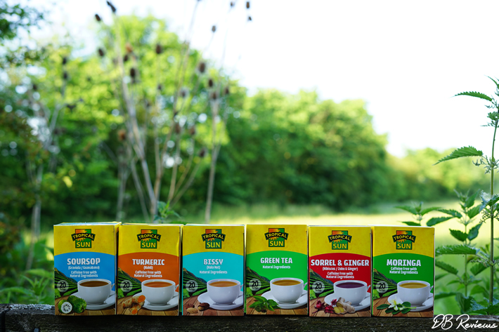 Selection of teas from Tropical Sun