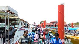 Percutian ke Pulau Perhentian jETI KUALA BESUT