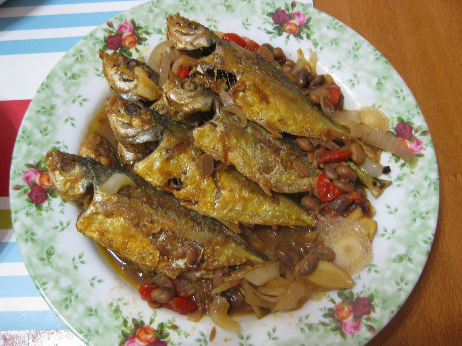 RESEPI NANNIE: IKAN MASAK TAUCU