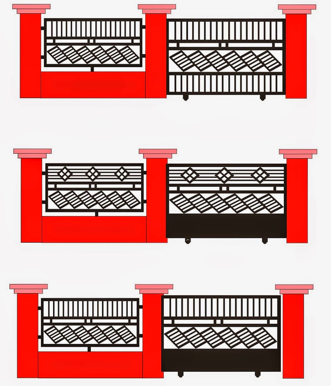 Bengkel las listrik desain pagar pintu minimalis 2022