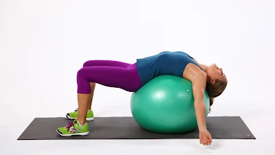 Exercise Ball Stretch
