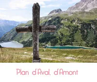 plan d'aval et d'amont en savoie