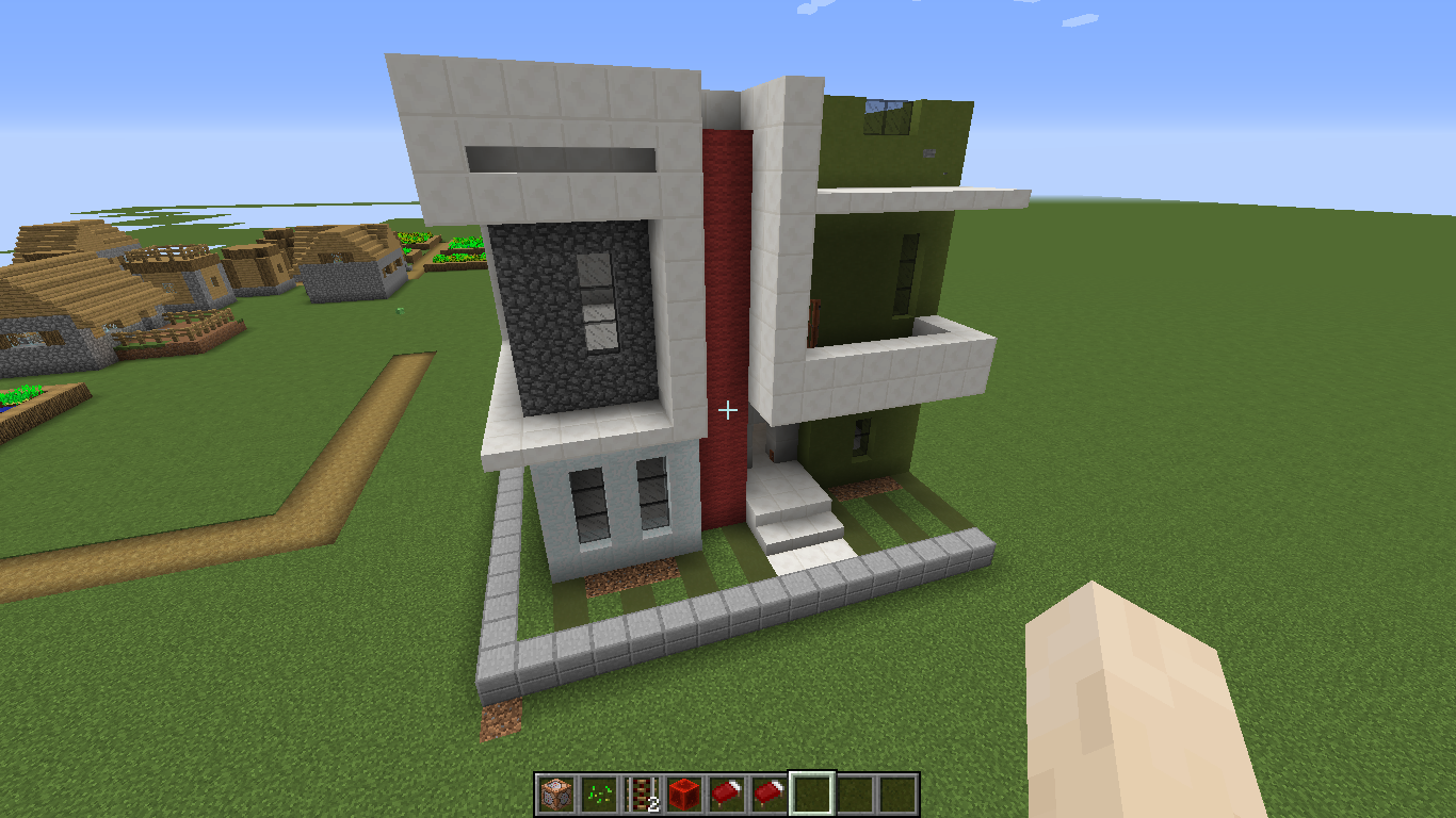 Cara Membuat Rumah Minimalis Di Minecraft