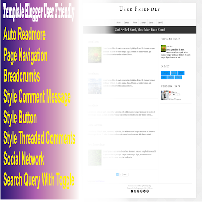 Template Blogger User Friendly